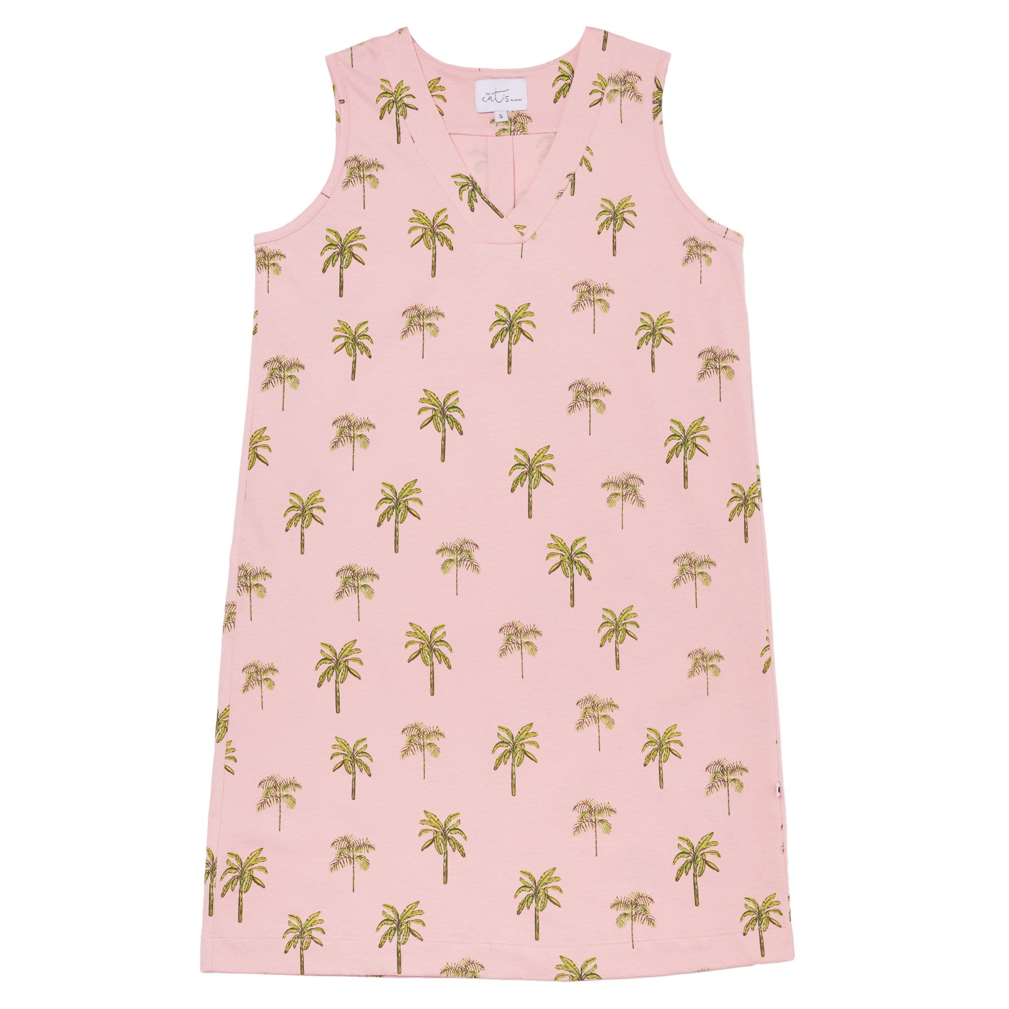 Tahiti Palm Pima Knit Nightgown