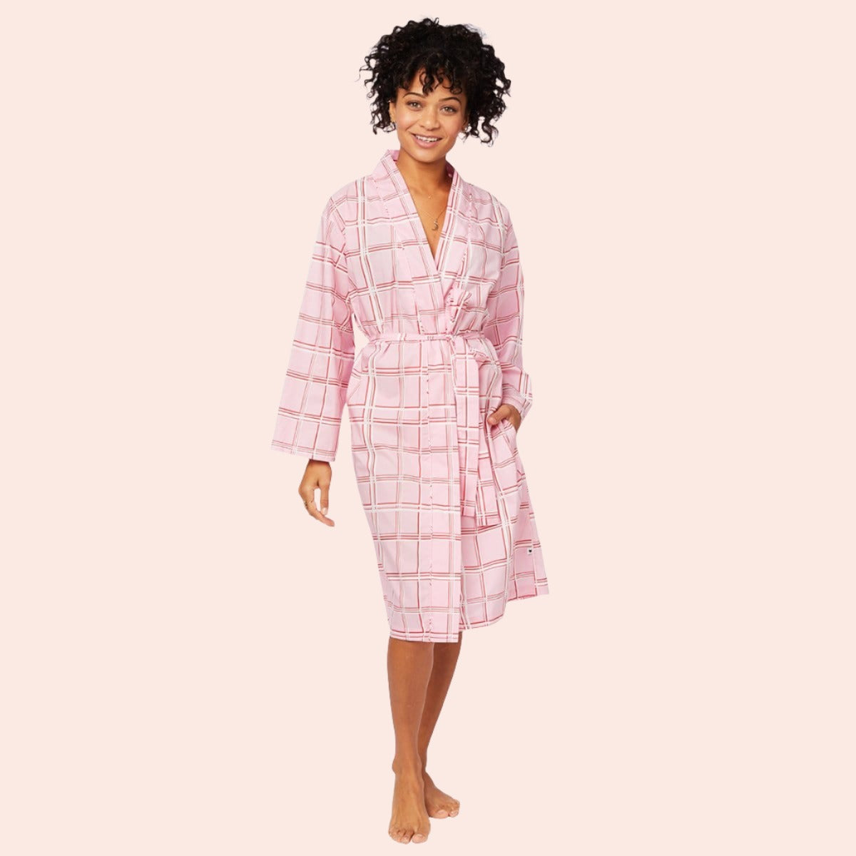 Pretty in Pink Luxe Pima Robe