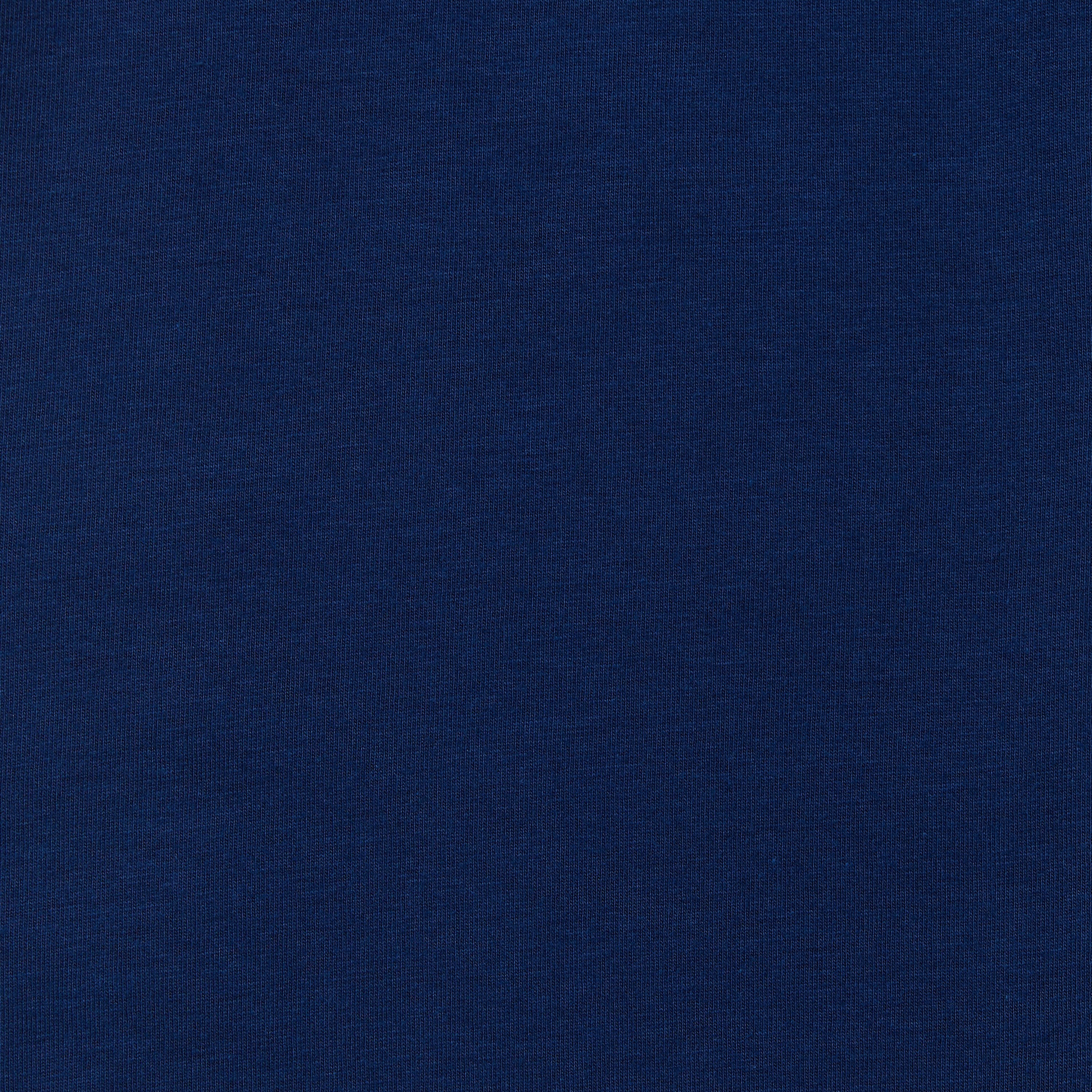 Classic Pima Knit Short-Sleeved Sleep Shirt - Marine Blue
