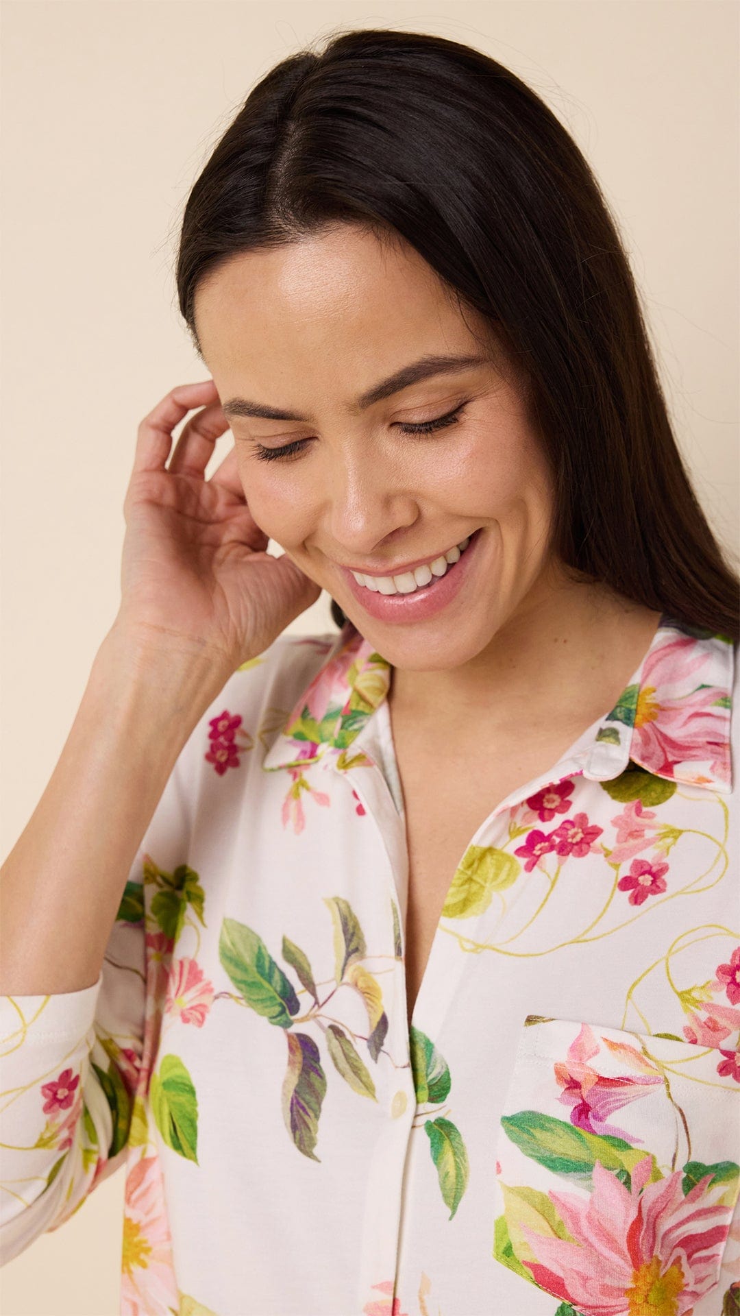 Carolina Pima Knit Night Shirt