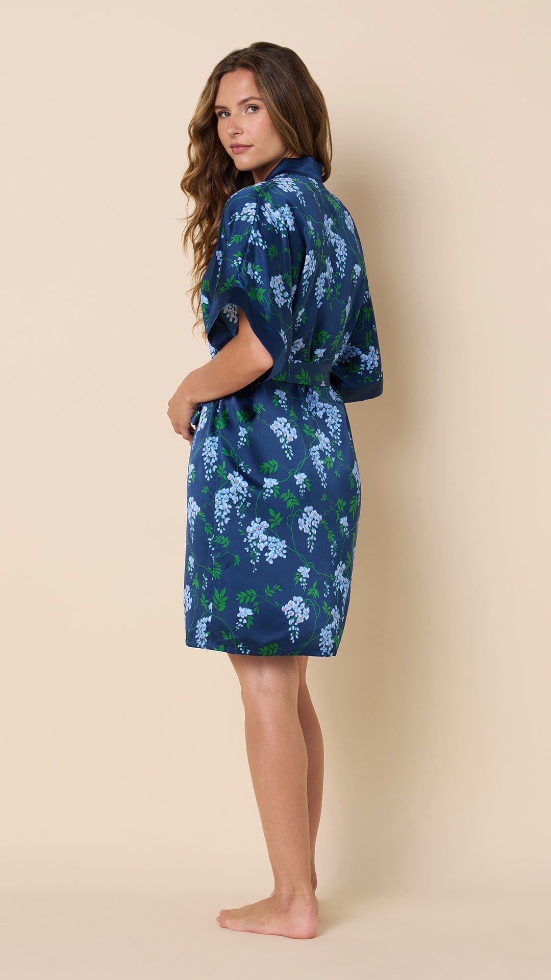 Cascadia Silk Kimono Robe