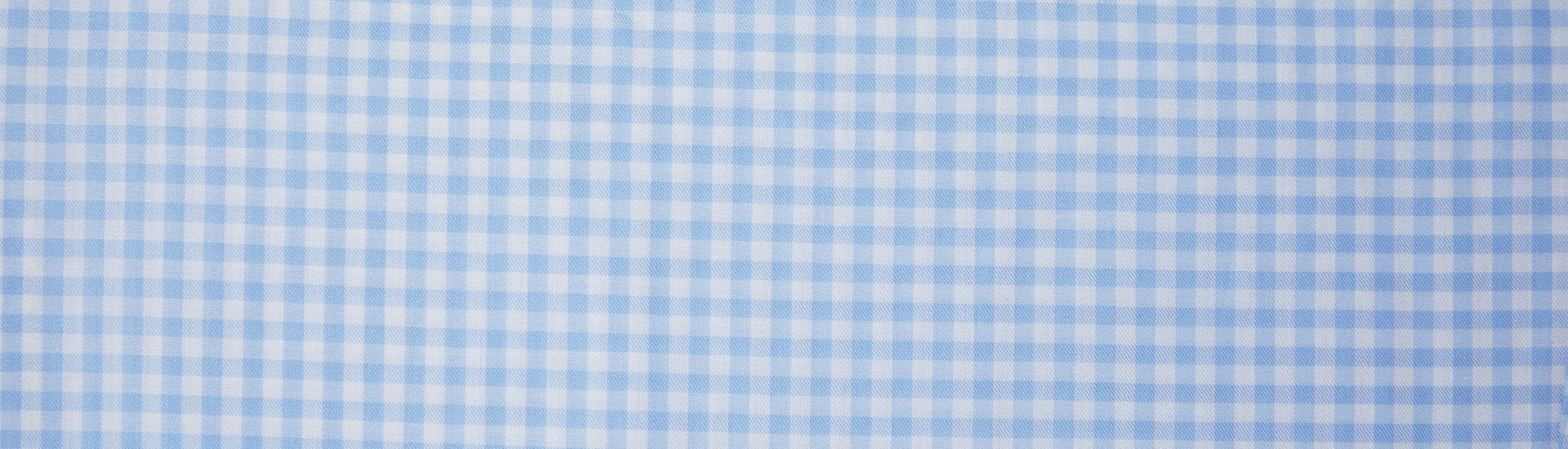 Classic Gingham Luxe Pima Shawl Robe - Blue