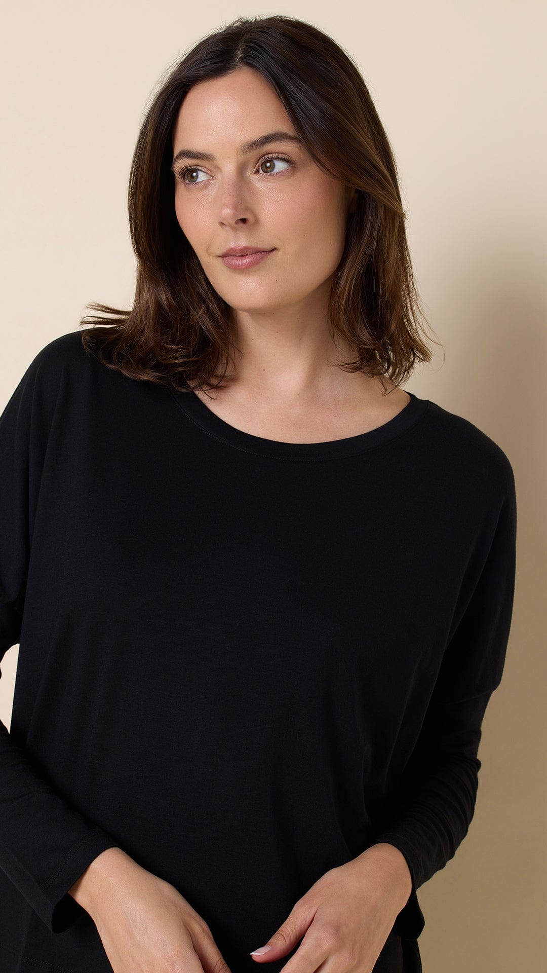 Classic Pima Knit Pullover Set - Midnight