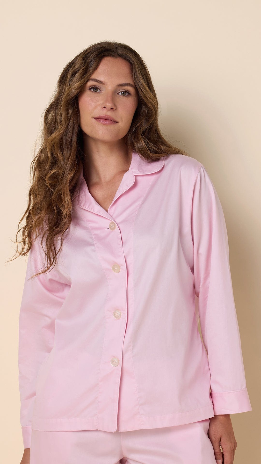 Classic Luxe Pima Pajama - Pink