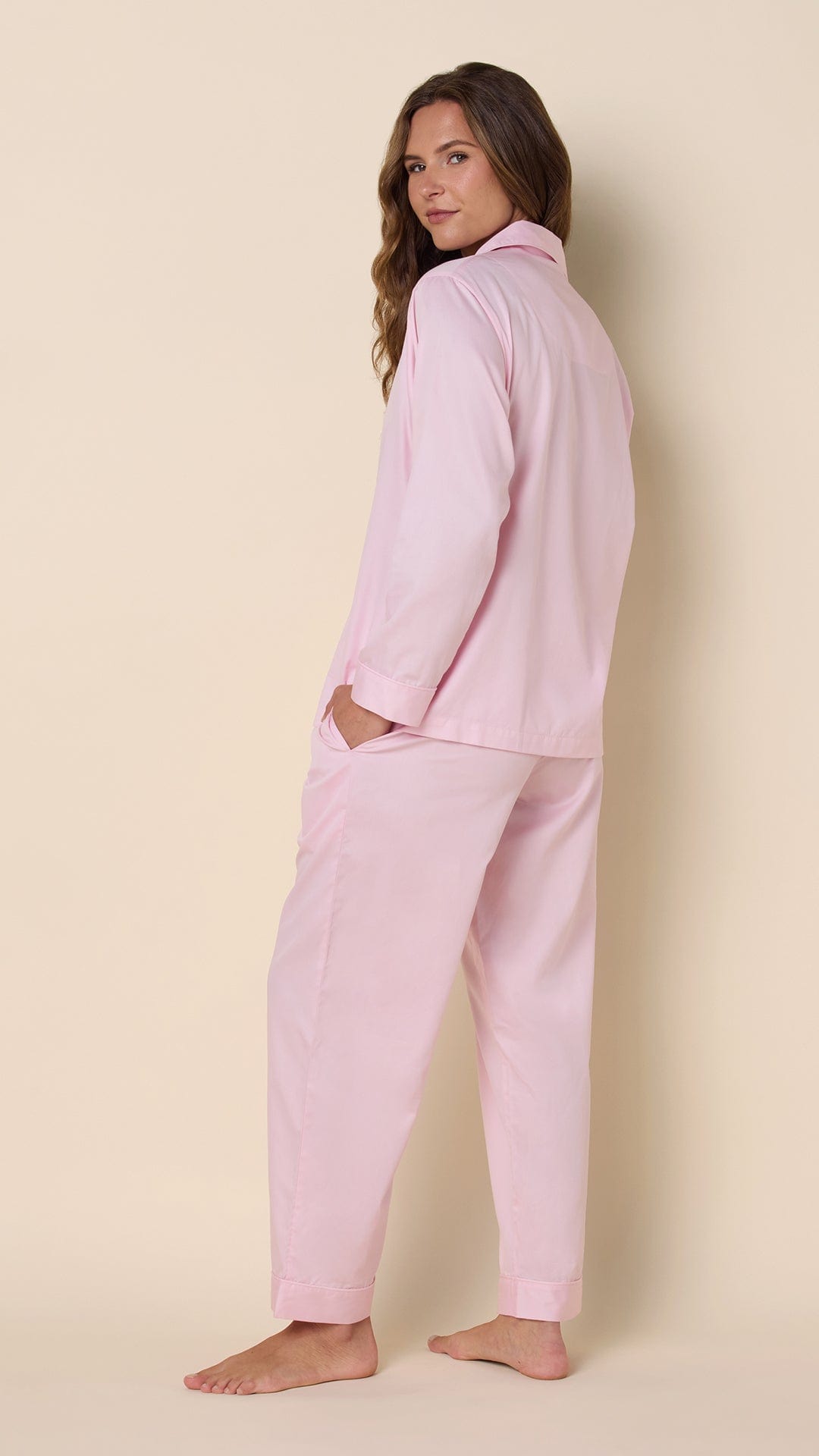 Classic Luxe Pima Pajama - Pink