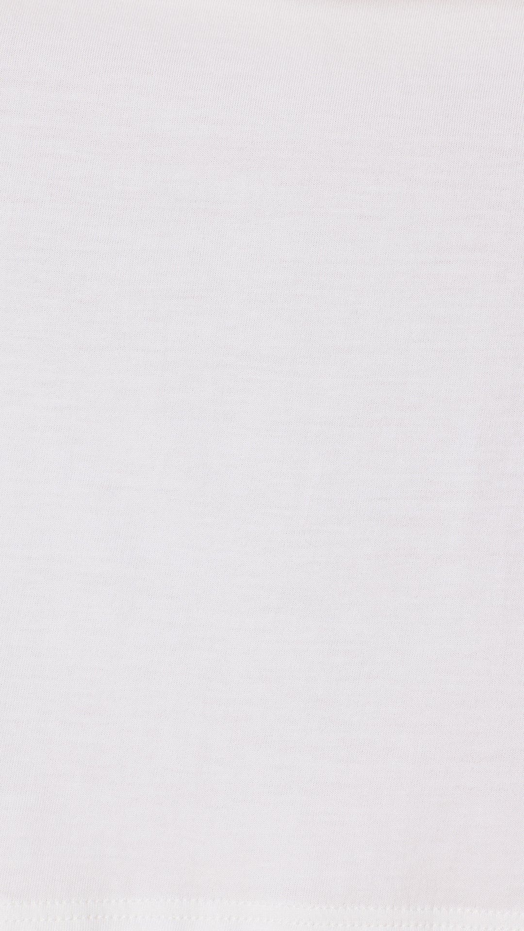 Classic Pima Knit Robe - White/White