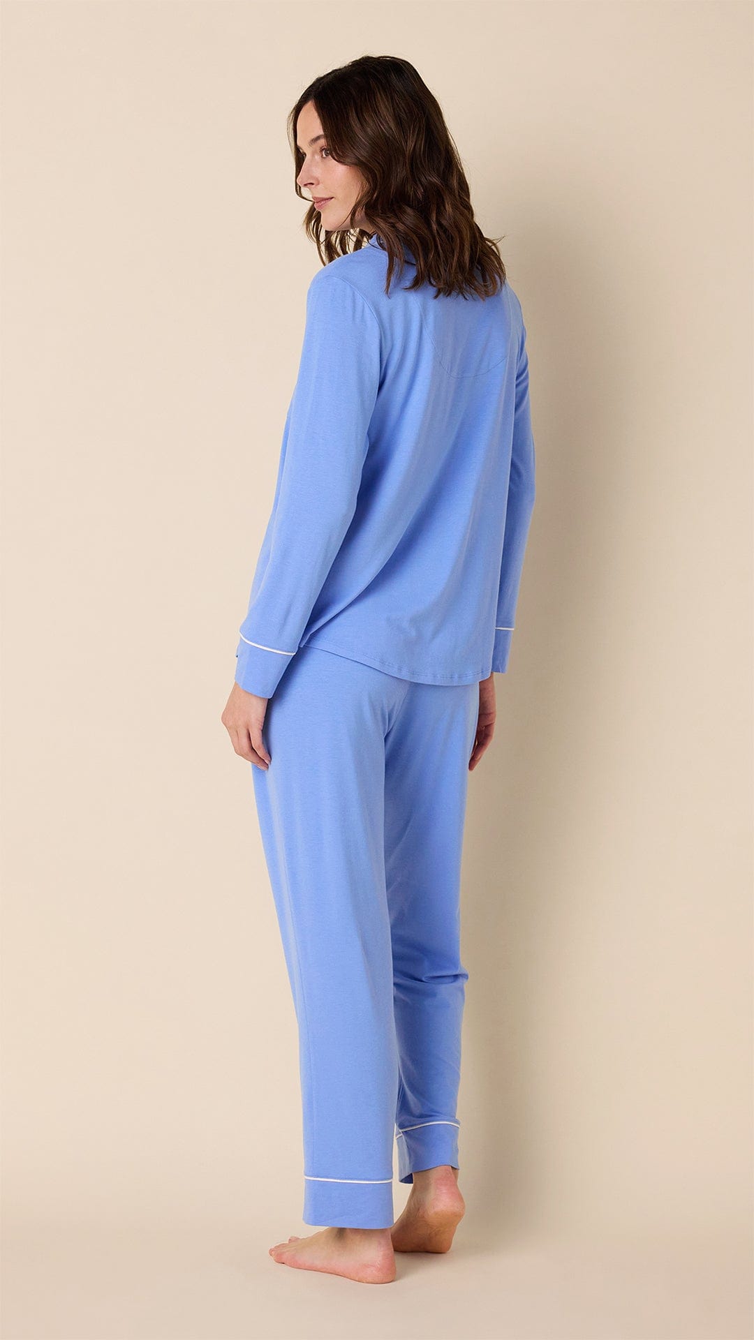 Classic Pima Knit Pajama - Provence