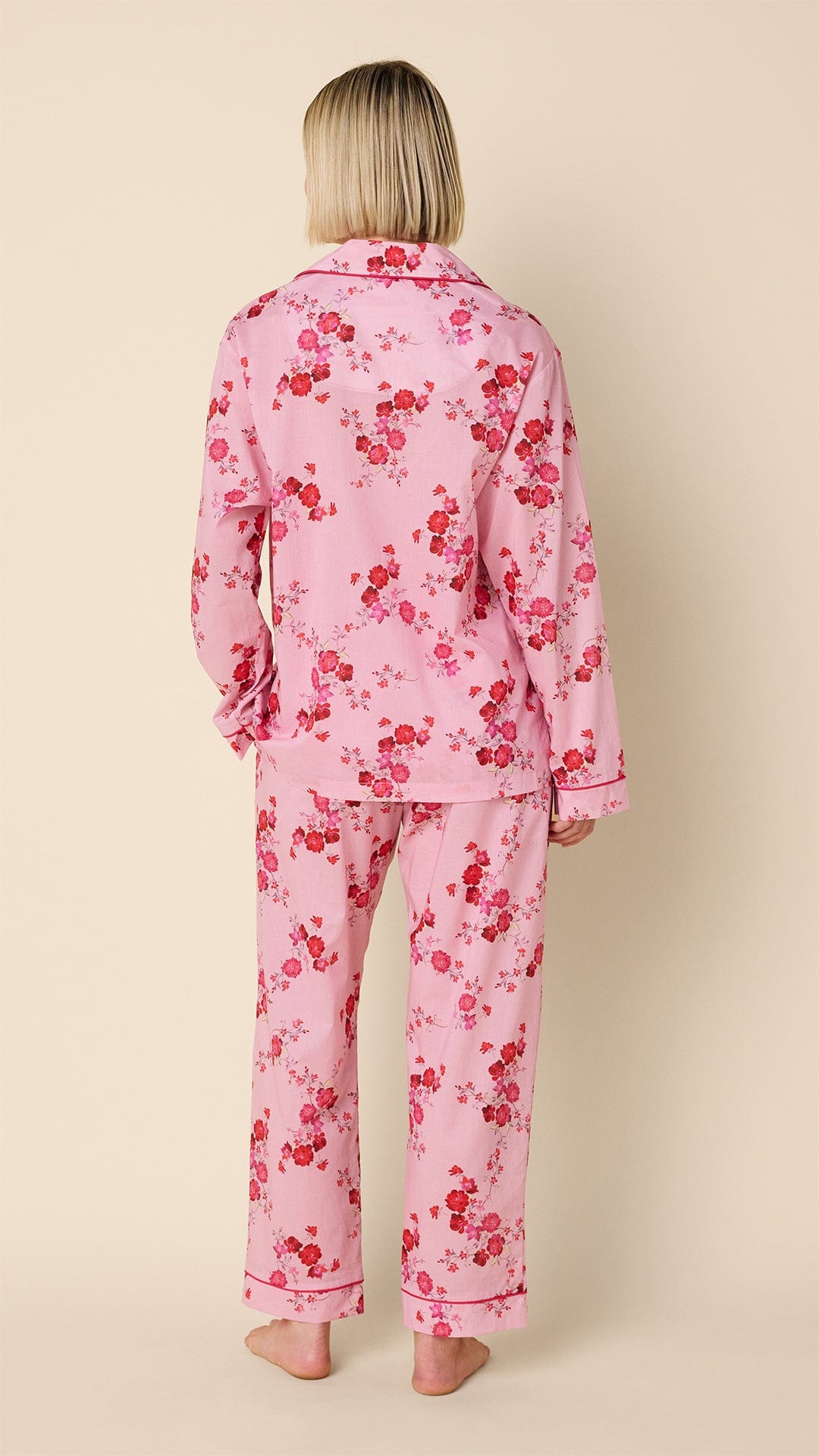Sorbet Roses Voile Pajama
