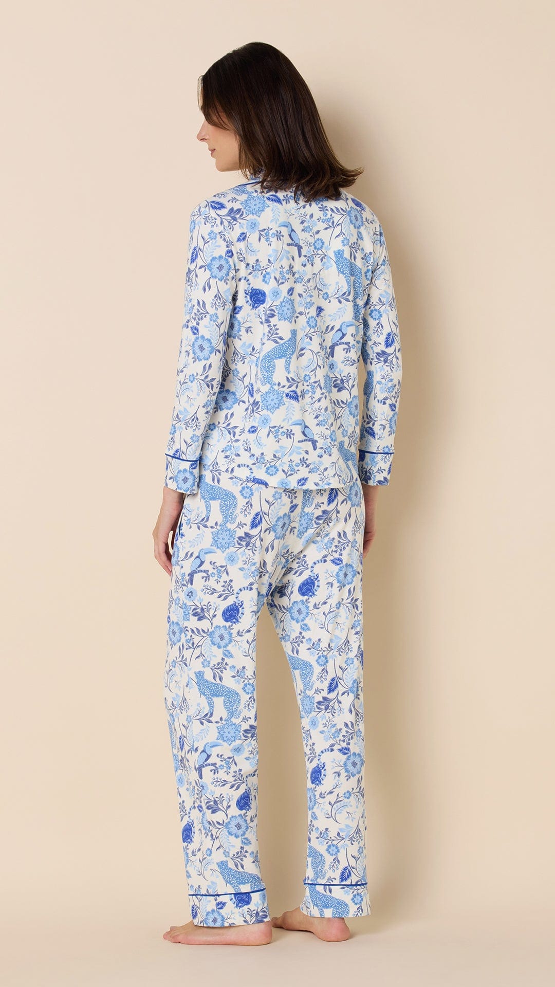 Savannah Soirée Pima Knit Long-Sleeved Pajama