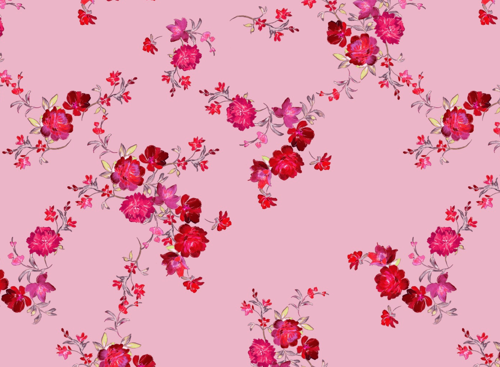 Sorbet Roses Voile Pajama