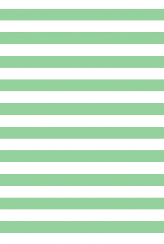 Essential Stripe Pima Knit Simple Set - Pistachio