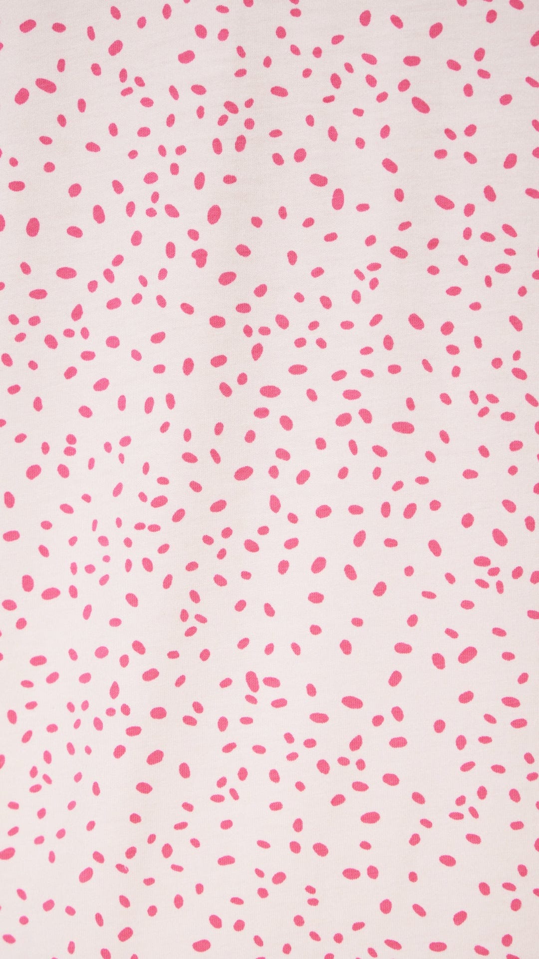 Confetti Dot Pima Knit Nightgown - Raspberry