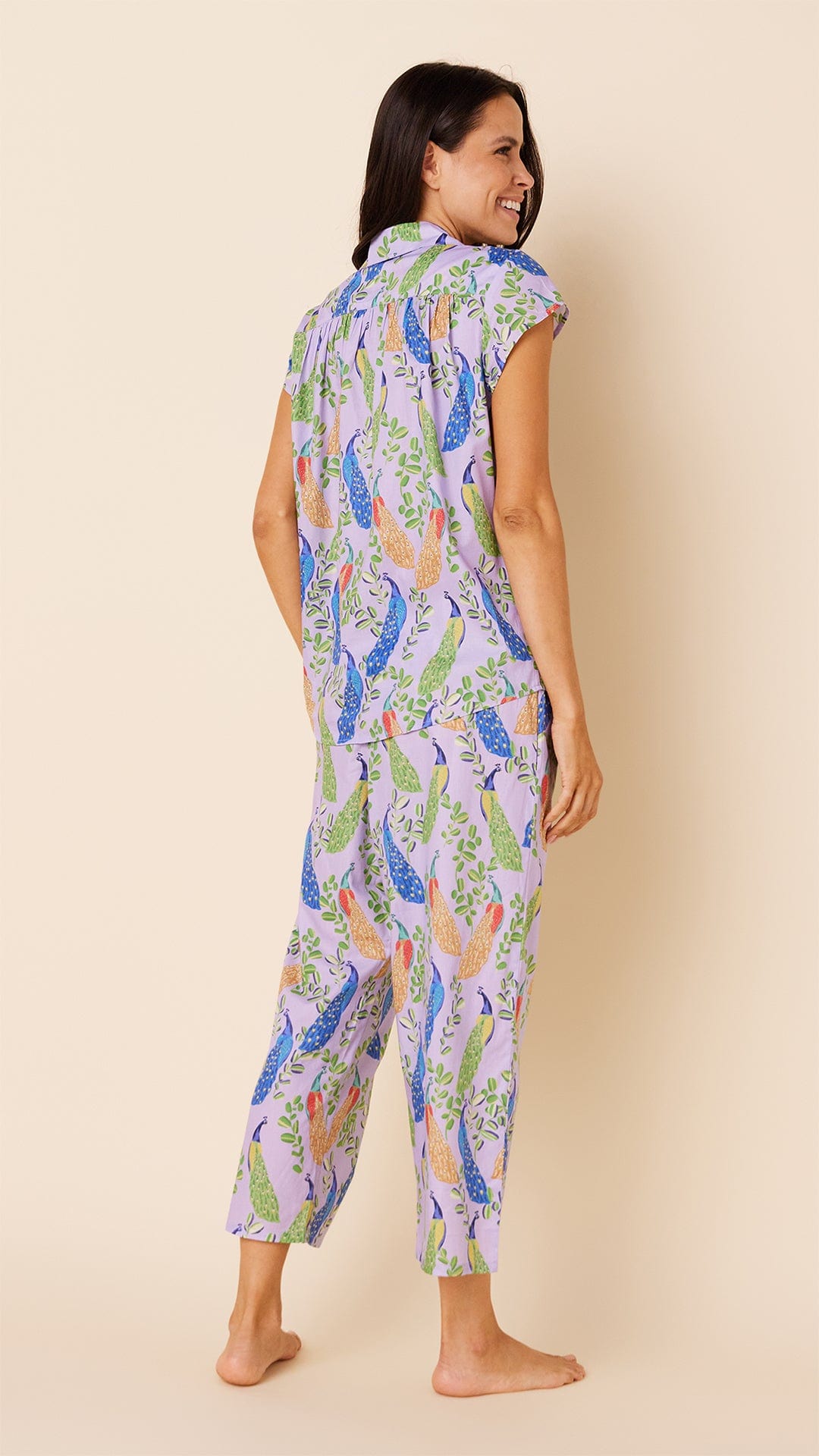 Posh Peacock Luxe Pima Capri