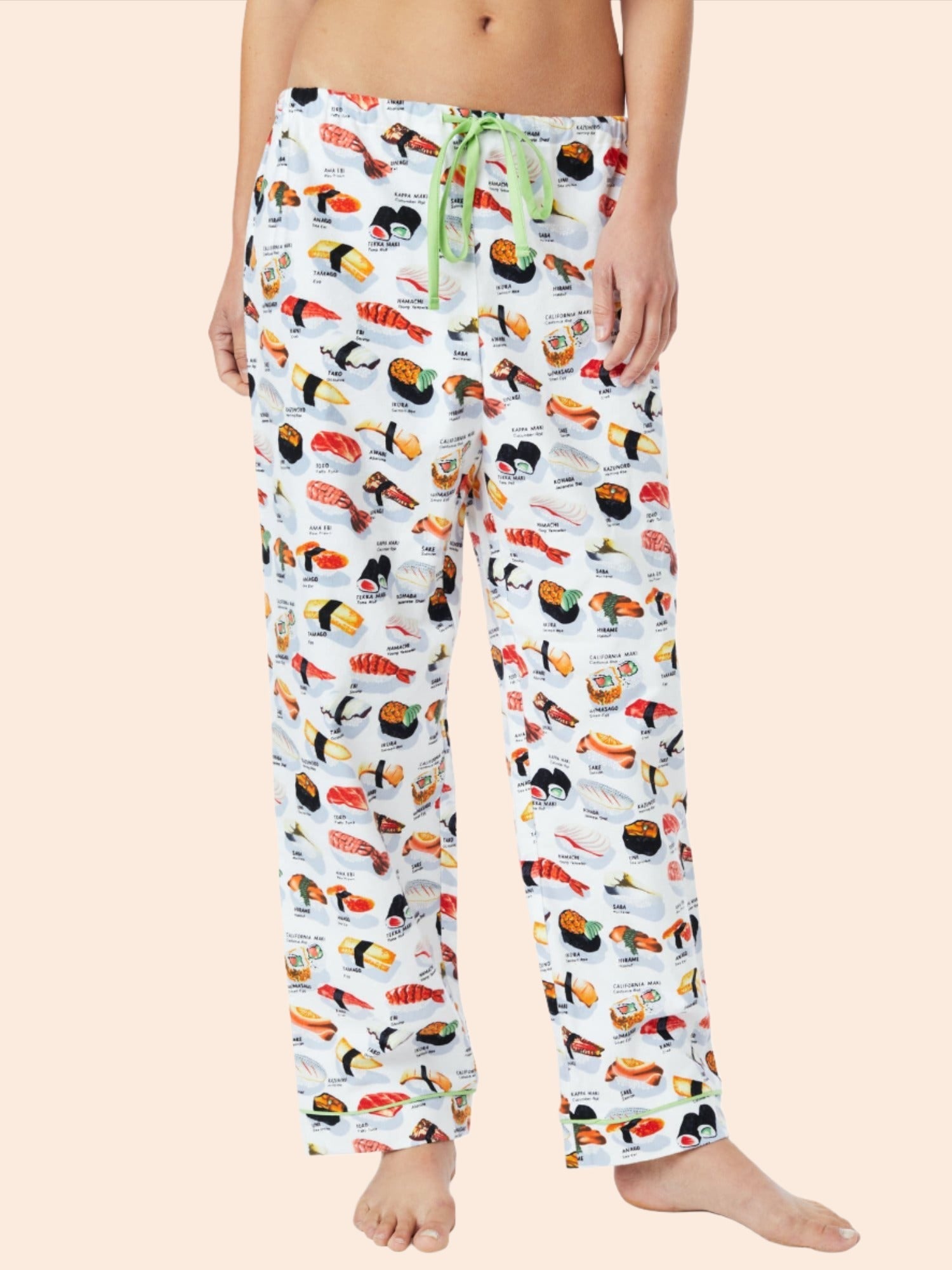 Sushi Poplin Pant - White