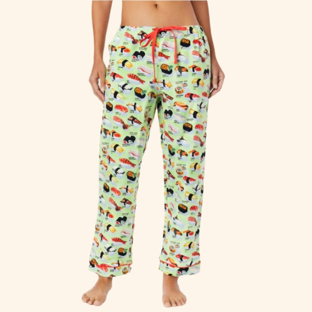 Sushi Poplin Pant - Wasabi